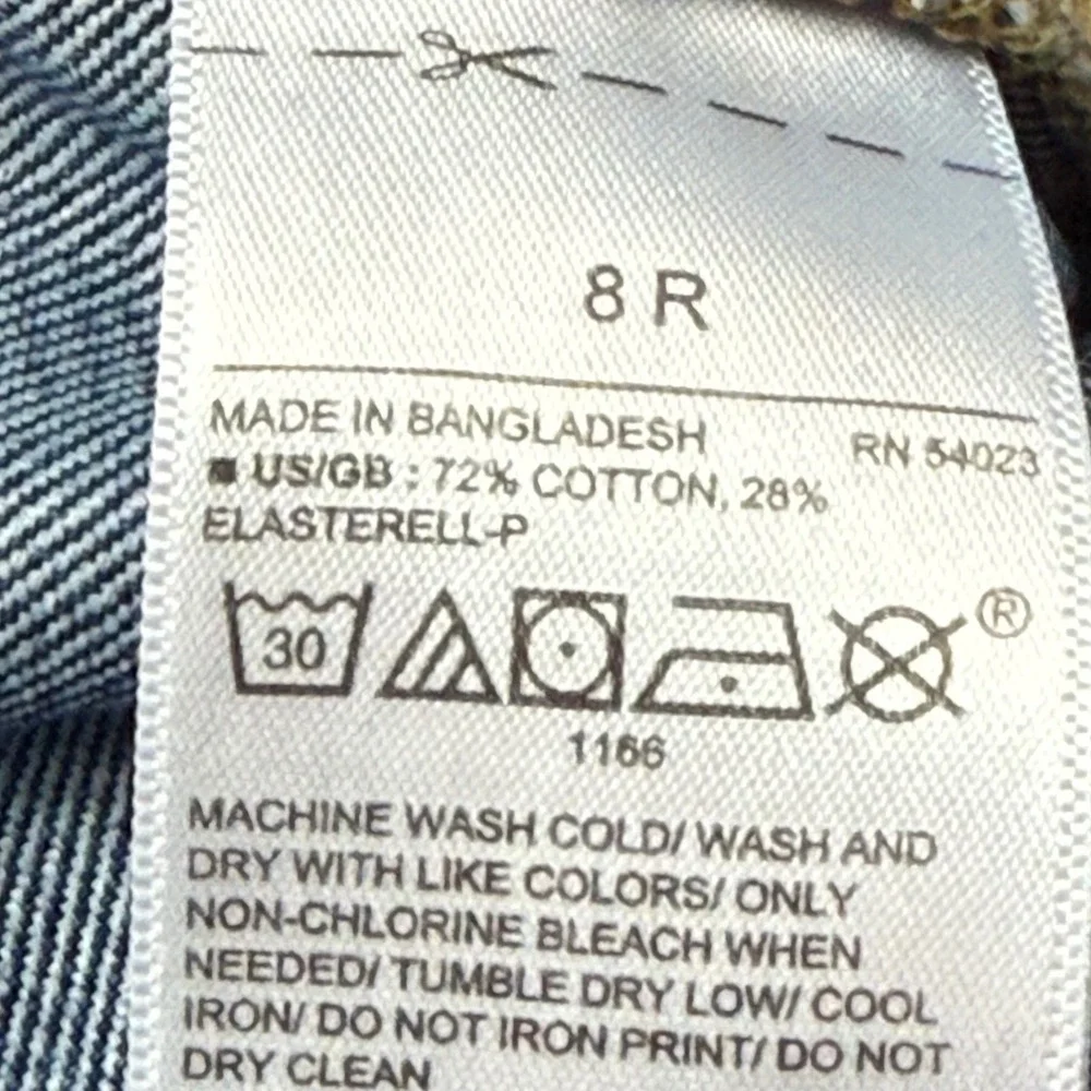 Gap Women Real Straight Fit Jeans Blue Denim Size 8 Regular‎ (32x29)